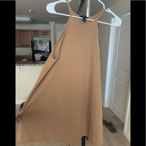Tan Dress - perfect for any occasion